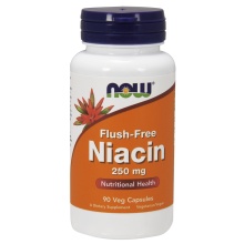 Витамины NOW Niacin 250 мг 90 капсул