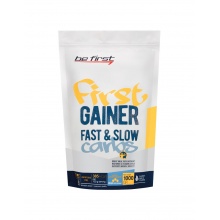 Гейнер Be First Gainer Fast + Slow Carbs 1000 гр