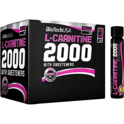 - BioTech USA L-Carnitine 2000 mg  25