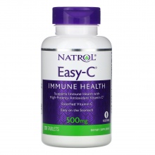 Витамины NATROL Easy-C  500 mg with Bios 120 капсул