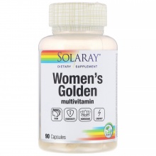 Витамины Solaray Women`s Golden 90 капсул