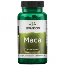 Витамины Swanson Full Spectrum Maca 500 mg 100 капсул