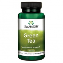 Жиросжигатель Swanson Green Tea  500 мг 100 капсул
