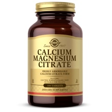 Витамины Solgar Calcium Magnesium Citrate 100 таблеток