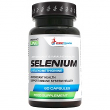 Витамины WestPharm Selenium 200 мг 60 капсул