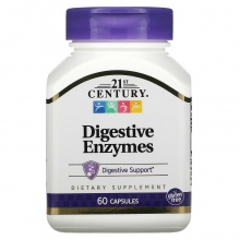 Витамины 21st Century Digestive Enzymes 60 капсул